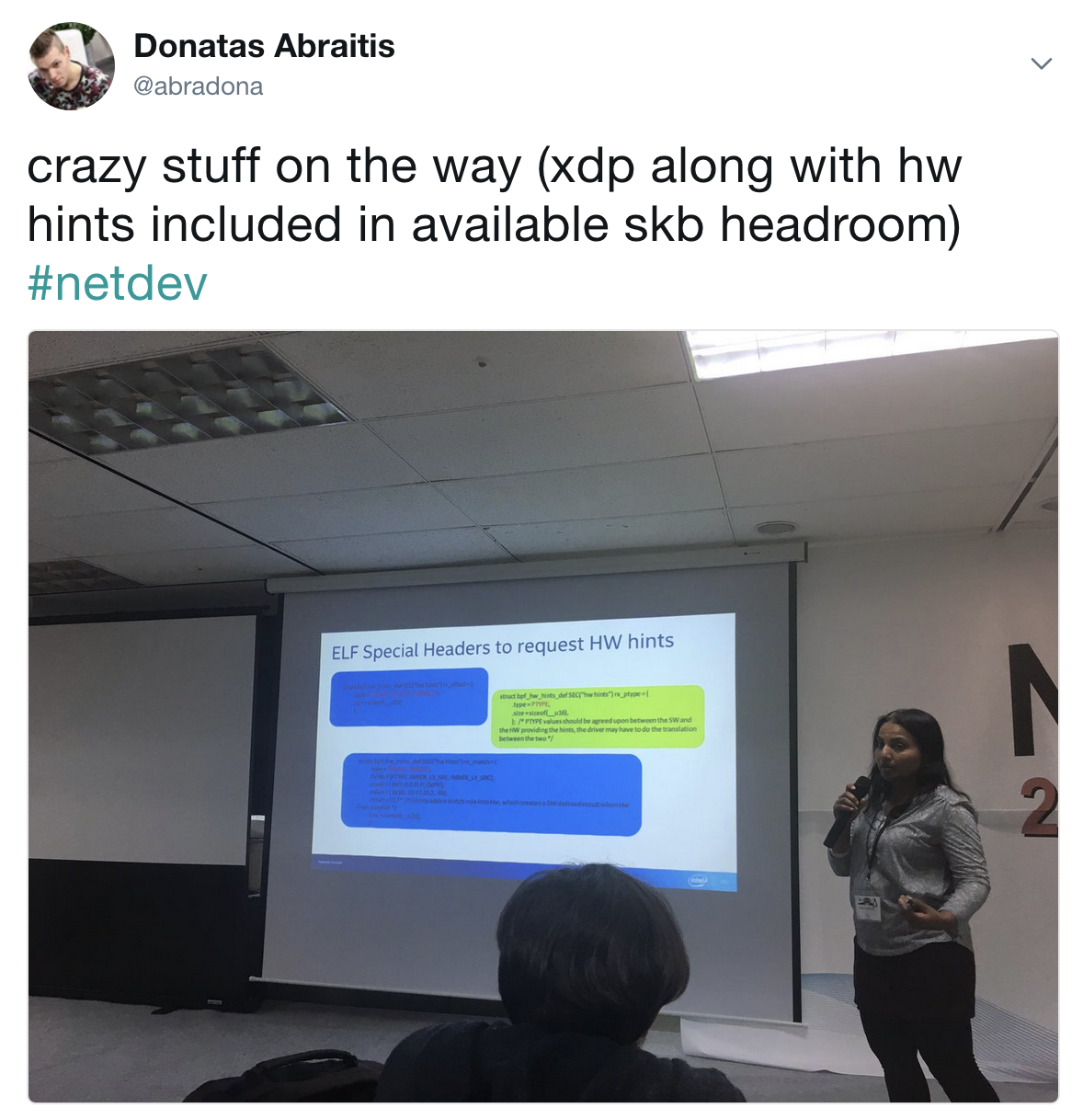 XDP HW hints